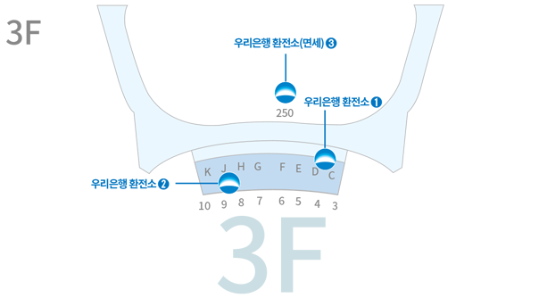 3층 환전소 안내